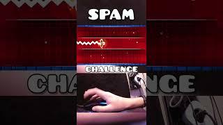 SPAM Levels Of Difficulty In Geometry Dash #shorts #geometrydash