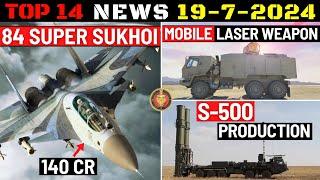 Indian Defence Updates  Super Sukhoi ClearedS-500 Production OfferAchuk TestMobile Laser Weapon