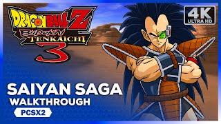 Dragon Ball Z Budokai Tenkaichi 3 Story Mode Gameplay - Saiyan Saga 4K 60FPS