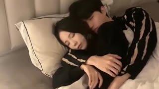 Couple At Night Sleep Routine