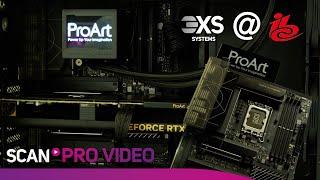 ASUS ProArt at IBC 2023 feat. Scan 3XS System powered by an NVIDIA GeForce RTX 4080