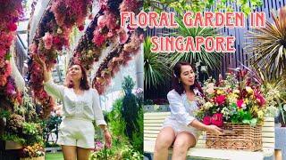 Beautiful Flower Garden in Singapore Gardens by the Bay Floral Fantasy 2023