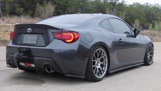 Scion FR-S With Magnaflow Catback Exhaust - Start Up Revs & Accelerations