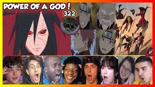 MADARA UCHIHA VS The Shinobi AllianceNaruto Shippuden Episode 322 REACTION MASHUP