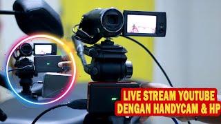 Cara Live Stream Youtube Menggunakan Handycam dan HP CameraFi Live  Jual Ezcap 261 Capture Game