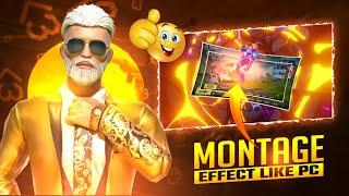 Make this Montage Effect  Like Pc in Android   Montage Editing Tutorial in Android