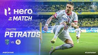 Dimitri Petratos - Hero of the Match  Kerala Blasters 2-5 ATK Mohun Bagan  MW 2 Hero ISL 2022-23