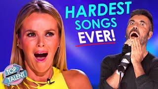 AMAZING Contestants Who Sang The HARDEST Songs Ever What Happens Next?