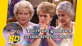 During the hotel raid the girls are mistaken for Ladies of the Evening. - Golden Girls HD