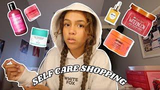 SELF CARE SHOPPING + HAUL   i spent 100000 dollars not clickbait