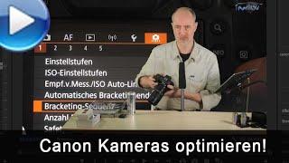 Canon-Kameras optimieren Menü einstellen individuelle Tasten Customprogramme