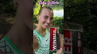 Tennis WTA Petra Kvitova Smile  #shorts