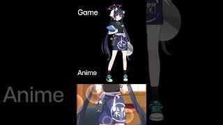 Anime vs Game EP2 #bluearchive #ブルーアーカイブ #fypシ  #ブルアカ