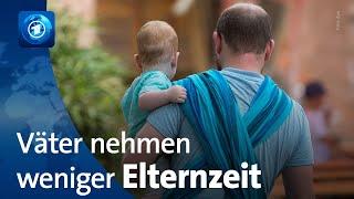 Väter nehmen kürzere Elternzeit als Mütter