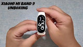 Xiaomi mi Band 9 White Unboxing And Hands On Review