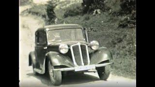 Tatra 57  pradědův film 2.000km Dovolená 1954 