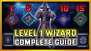 Dark and Darker Level 1 Wizard Complete Beginners Guide  The Best Way to Play the Class
