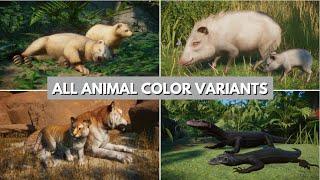 Planet Zoo ALL COLOR VARIANTS 2024