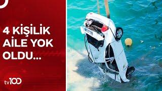 Göle Düşen Otomobilin Görüntüleri Ortaya Çıktı  TV100 Haber