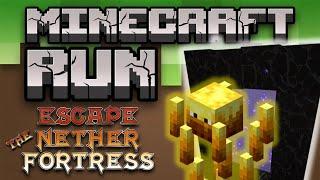 Minecraft Run - Escape the Nether Fortress  Brain Break  Go Noodle