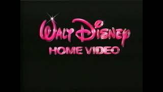 Walt Disney Home Video Ident and Warning - Shown on Lady And The Tramp VHS  Disney Home Video 1990