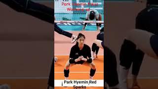 park Hyemin si imoet sohib Megawati di liga volley korsel # sport #videoshort #volleyball