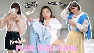 i try *KOREAN PLUS SIZE* clothes and yall hate me for it