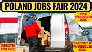 Poland Work visa 2024  Europe Warehouse jobs  Poland Jobs  Jobs in Europe  Dream Canada