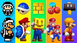 Evolution of Rare Power-Ups in Super Mario Games 1988-2022