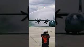 C-130J Super Hercules Pesawat Baru TNI AU #shorts #short #youtubeshorts #c130hercules #c130j