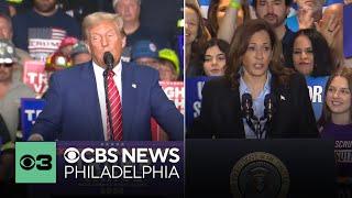 Trump and Harris campaign in battleground states ahead of presidential debate in Philadelphia