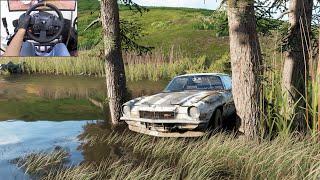 Abandoned 1970 Camaro Z28 Drift rebuild - Forza Horizon 4  Thrustmaster TX