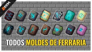 Guia Completo dos Moldes de Armaduras do Minecraft 1.20