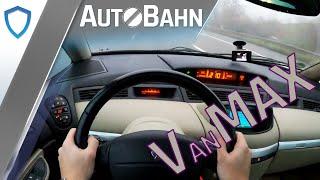 AutoBahn - Renault Avantime 3.0 V6 2002 - POV drive  100-200 kmh  Top speed