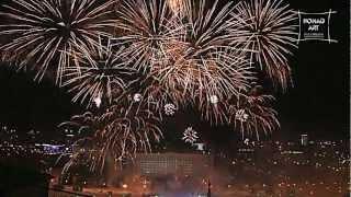 New Year Fireworks in Almaty Kazakhstan 2013