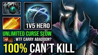 100% CANT KILL First Item Radiance Hard Carry 1v5 Curse of Avernus Run At Everyone Abaddon Dota 2