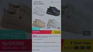 rekomendasi sepatu sovella  racun tiktokshop