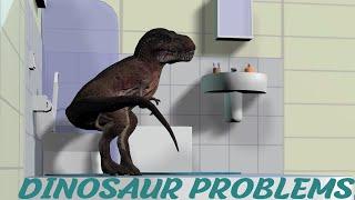 Dinosaur Problems Toilet T Rex Meme 02  trex bathroom  dino edge