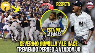 Así fue como LUIS SEVERINO HUMILLÓ a VLADIMIR GUERRERO JR y le HIZO EL PERREO mas ÉPICO  MLB