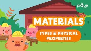 Materials Types & Physical Properties  Primary School Science Animation