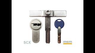 MCM SCXMCM SCX Plus lock pick - Spanish cylinder impression