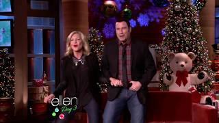 John Travolta & Olivia Newton John   Ellen   Youre The One That I Want 05 12 12