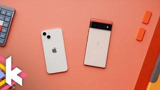 Klarer Gewinner iPhone 13 vs Pixel 6