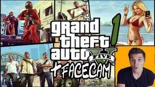 Lets Play GTA 5 #001 - XXL Part GermanDeutschFacecam Gameplay  Paluten