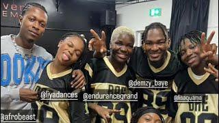 DWP ACADEMY AT HOMEBROSUK️ ft. ENDURANCE GRAND DEMZY BAYE LISA LIYA AFROBEAST #uk #dance