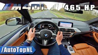 465HP BMW X3 M40i LOUD POV Test Drive by AutoTopNL