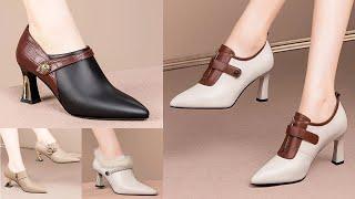 top best chappal high heels boots  winter 2023  shoes for women  احذية للبنات best slip on shoes