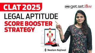 CLAT 2025 Legal Aptitude Strategy  How to study Legal Reasoning for CLAT  Neelam Kejriwal