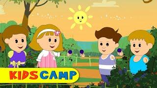 Here We Go Round The Mulberry Bush  Nursery Rhymes And Kids Songs by KidsCamp