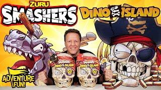 Zuru Smashers Dino Island Pirate Adventure 30 Surprises Dinosaurs & More AdventureFun Toy review